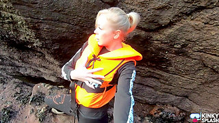 Bright Orange Helly Hansen Life Jacket Strap Play