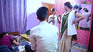 Desi Doctor and Nurse Hardcore Foursome Sex with Paitents Full Movie
