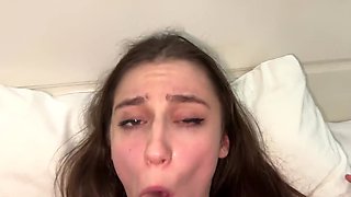 Cute whore adores harsh fuck from behind