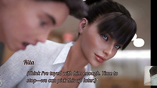 My Hot Teacher Strokes My Dick in Front of the Whole Class and Then I Lick Her