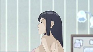 Naruto - Sarada Uchiha Fucks Hinata Hyuga Sex Futa Sex - Sarada Got Big Dick P68