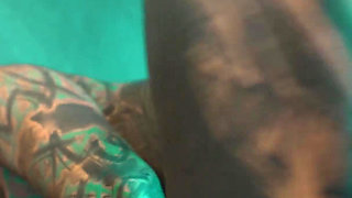 Dreadhead Anal Queen Riding Big Cock and Getting Big Facial Cumshot