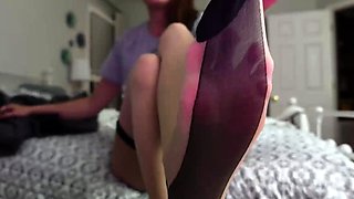 Linsey Dawn solo foot fetish