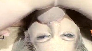 Horny French dolls getting throat fucked in the warehouse