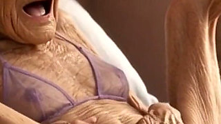 90 Year Old Mature Woman Has Multiple Orgasms in Bed with a Soaking Wet Pussy