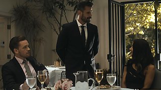 Manuel Ferrara and Evelin Stone make love in hardcore style, showcasing her bisexual flair.