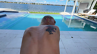 Jmac Drains His Balls All Over Petite Little Dragons Face
