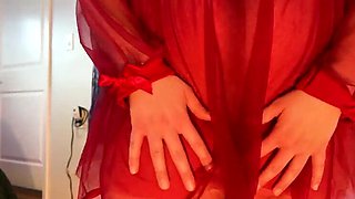 Curvy YouTuber Erika Kay Flashes Pussy in See-Through Dress Try-On Haul - Big Natural Tits & Close-Ups