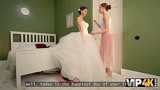 Vip4k. lezzie hotties nail before the wedding