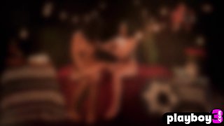 Milf babe and Hispanic mom posing naked