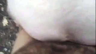 Bareback Fuck in the Woods with a Manly Bear