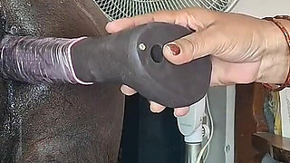 Pegging Blck Slave I Love to Peg His Ass