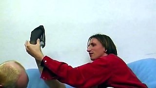 Lesbian Prolapse Tease: Fingers Spread Wet Holes Wide