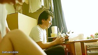 Was Defiled And Creampie Fucked Right In Front Of Her Husband, Only A Few Feet Away - Rin - Rin Azuma - Jav