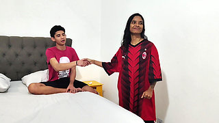 Half-siblings Willing Room Has Sex