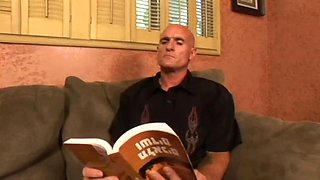 BRIDE FUCKS STEPFATHER  STEPSON ft. Ashley Blue: Blowjob, Anal  Hardcore Porn