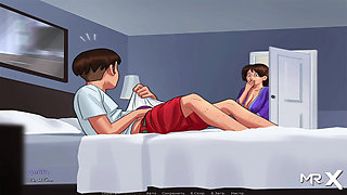 SummertimeSaga - YOU Jerk Off On My Panties Again, Jerk Off