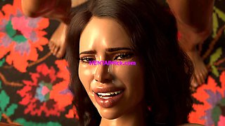 BBW Latina Stepmom Try Anal Sex with BWC Stepson