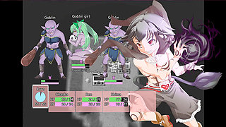 Big boobed hentai babe shows her ass in uncensored anime action