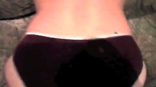 Amateur Girl in Satin Lingerie Hardcore Fuck