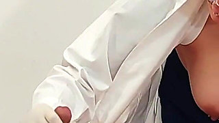 Nurse Makes Handjob Sperm Donor Breast Feeding