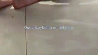 Big Boobed Blonde Masturbates With A Dildo In The Bathroom