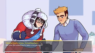 Visual novel, hentai, academy 34 overwatch