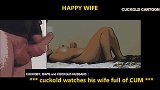 Cuckold cartoon: stories of a real wife