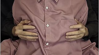 Oh, Are You Without A Bra Today? Then Can I Touch Your Tits? // Tits Massage