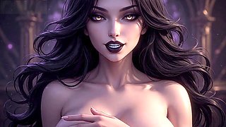 Moaner, sexy long hair, seductive