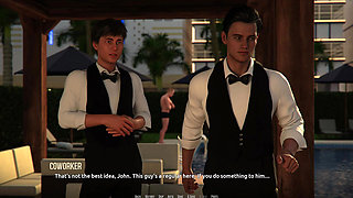 Domino Beach 1 - John Saves a Man's Life in the Beach After He Got Fired From His Previous Job (sfw)