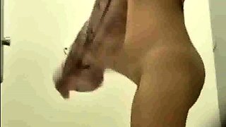 My showering stepsister 22yo (voyeur)