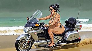 Beach Breastes Buttocks Bubble Body