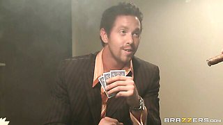 Awesome anal in the doggy style with a hot brunette Kelly Divine