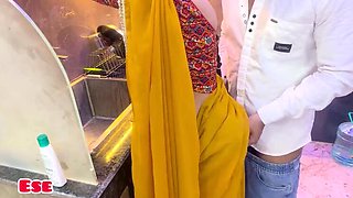 Indian Maid Big Natural Tits Doggy Style Homemade Sex with Sammy Sins