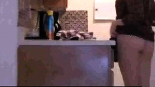 masturbating with my stepson is watching me