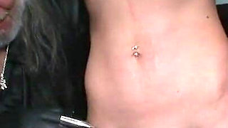 Bondage, submissing and pussy fingering