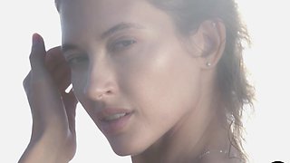 Petite small tits Russian posed naked