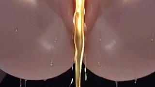 Giantess Peeing in Bathroom - Tiny Men Watching Her Pleasure