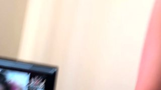 Blonde amateur milf does anal on pov camera 21
