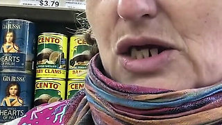 Flashing My Tits in Supermarket to Show You How Cold It Was!