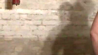 Whipping spanking pinching threesome