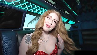 Creampie, missionary pov, petite redhead