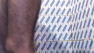 Desi Boy in washroom