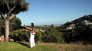 POV Seduction with Stunning Brunette's Massive Tits