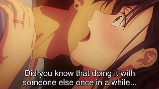 Hentai: Busty Housewife Gets Her 1st Swinger Experience, Having Fun With Her Bestie's Husband