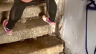 Pissing in the Underpass to the Bus Stop