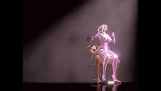 Elf Girl Lap Dance Fucking