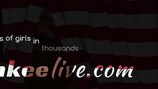 Muscular Amateur Woman Squirts with Her Big Clit