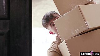 Delivery stud switch roles group sex smashed by 5 STEAMY COUGAR honeys